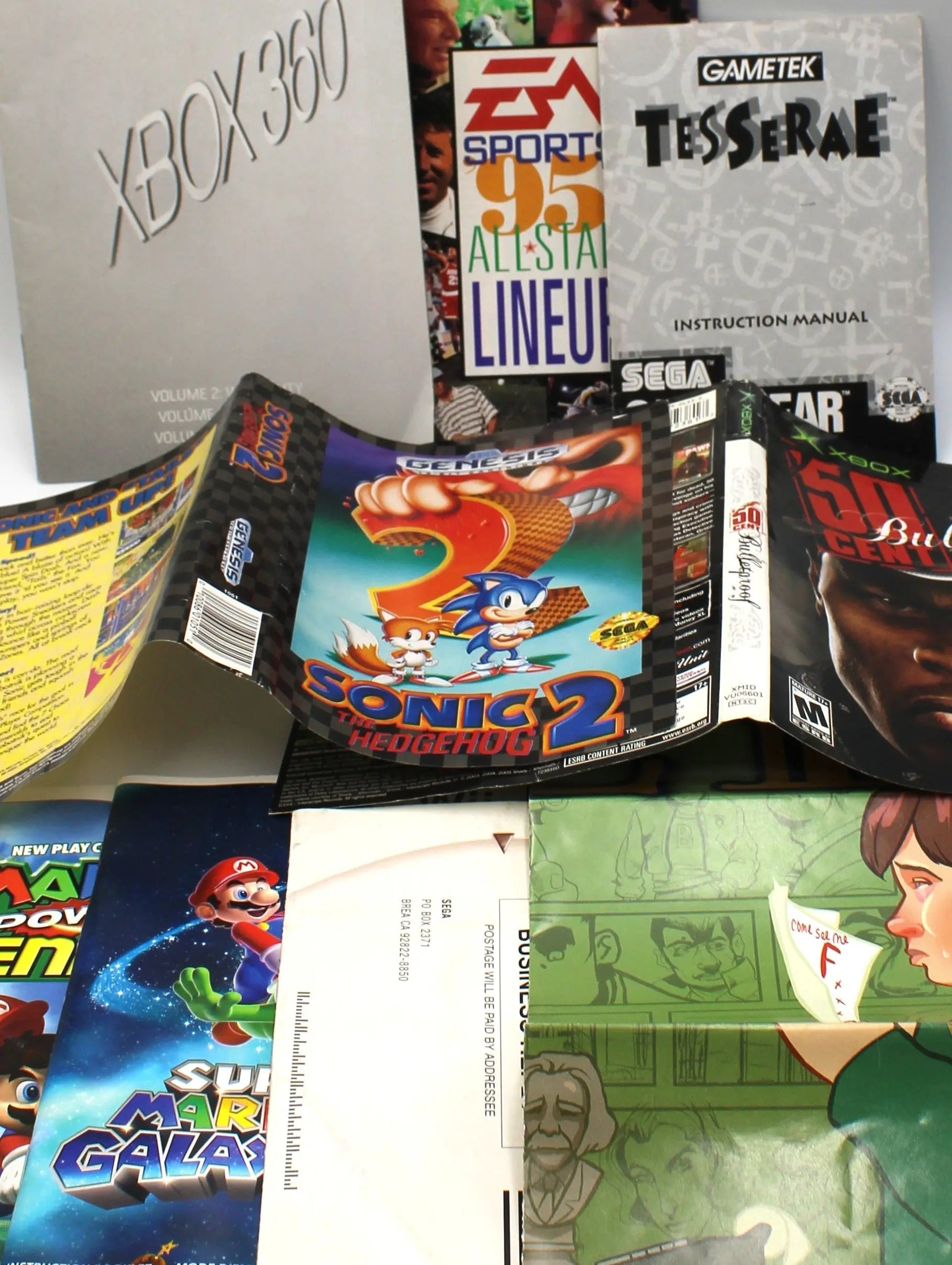 ゲームソフトのコメント専用ページ！！ OEM Replacement Artwork & Manuals - Video Game Gem Vault