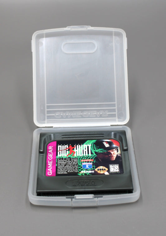 Frank Thomas Big Hurt (Sega Game Gear, 1995) W/Case - Baseball - Acclaim Game Cartridge