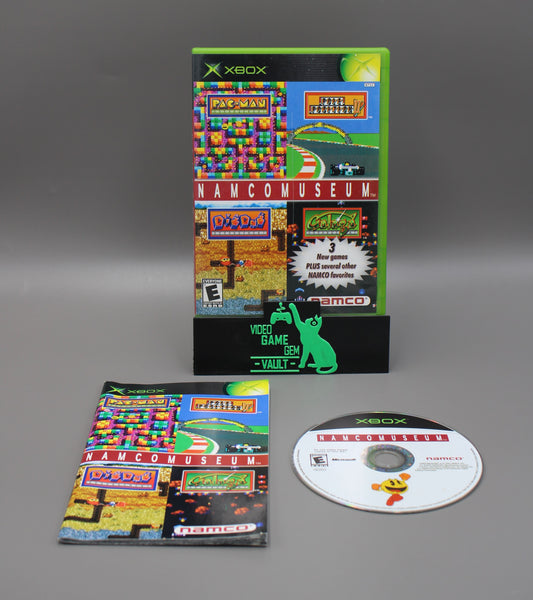 Namcomuseum (Microsoft Xbox, 2001) Complete w/Manual, CIB - Namco