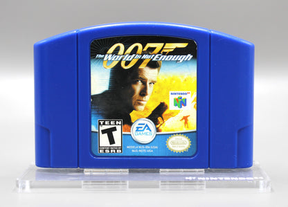 007: The World is Not Enough (Nintendo 64) Authentic N64 Game Cartridge - Blue