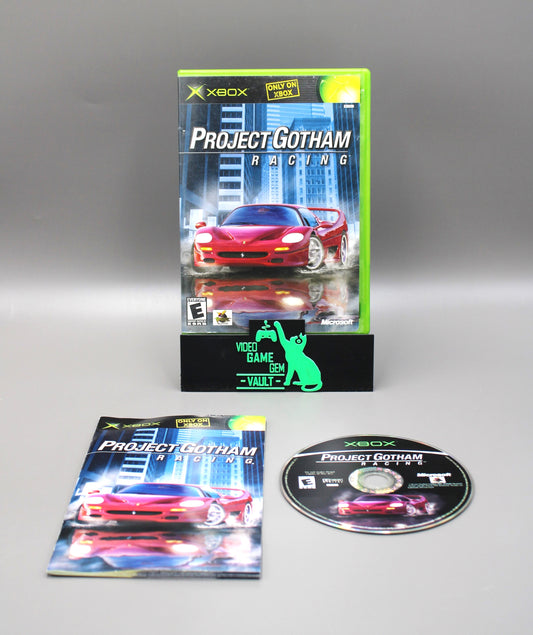 Project Gotham Racing (Microsoft Xbox, 2001) Complete W/Manual, CIB