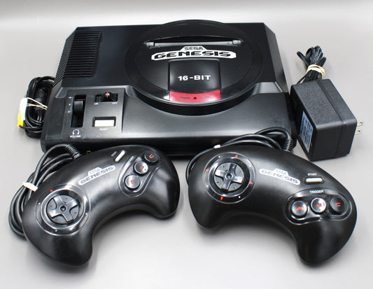 Sega Genesis Model 1 Console Recapped & Restored W/2 OEM Controllers
