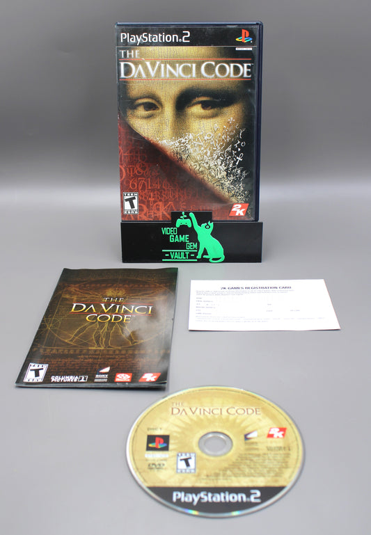 The Da Vinci Code (Sony PlayStation 2, PS2, 2006) Complete CIB, Black Label