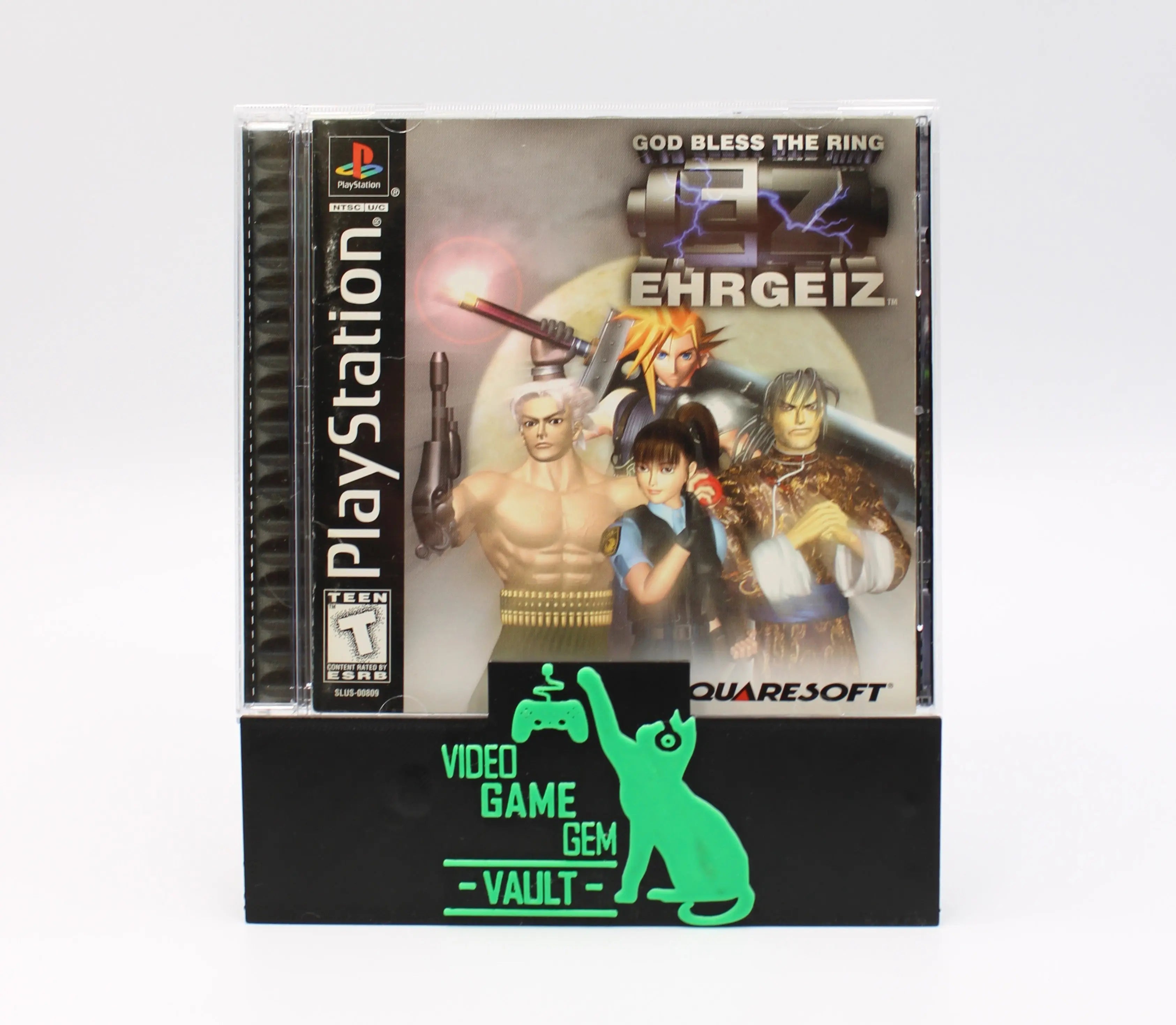 Sony PlayStation 1 – Ehrgeiz (God Bless The Ring), Bon état, Jeu PS1
