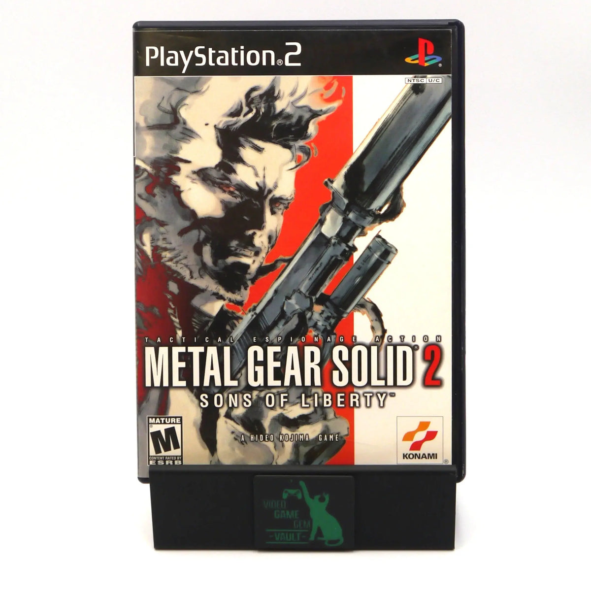 Metal Gear Solid 2: Sons of Liberty for Sony PlayStation 2 PS2 – – Video Game Gem Vault