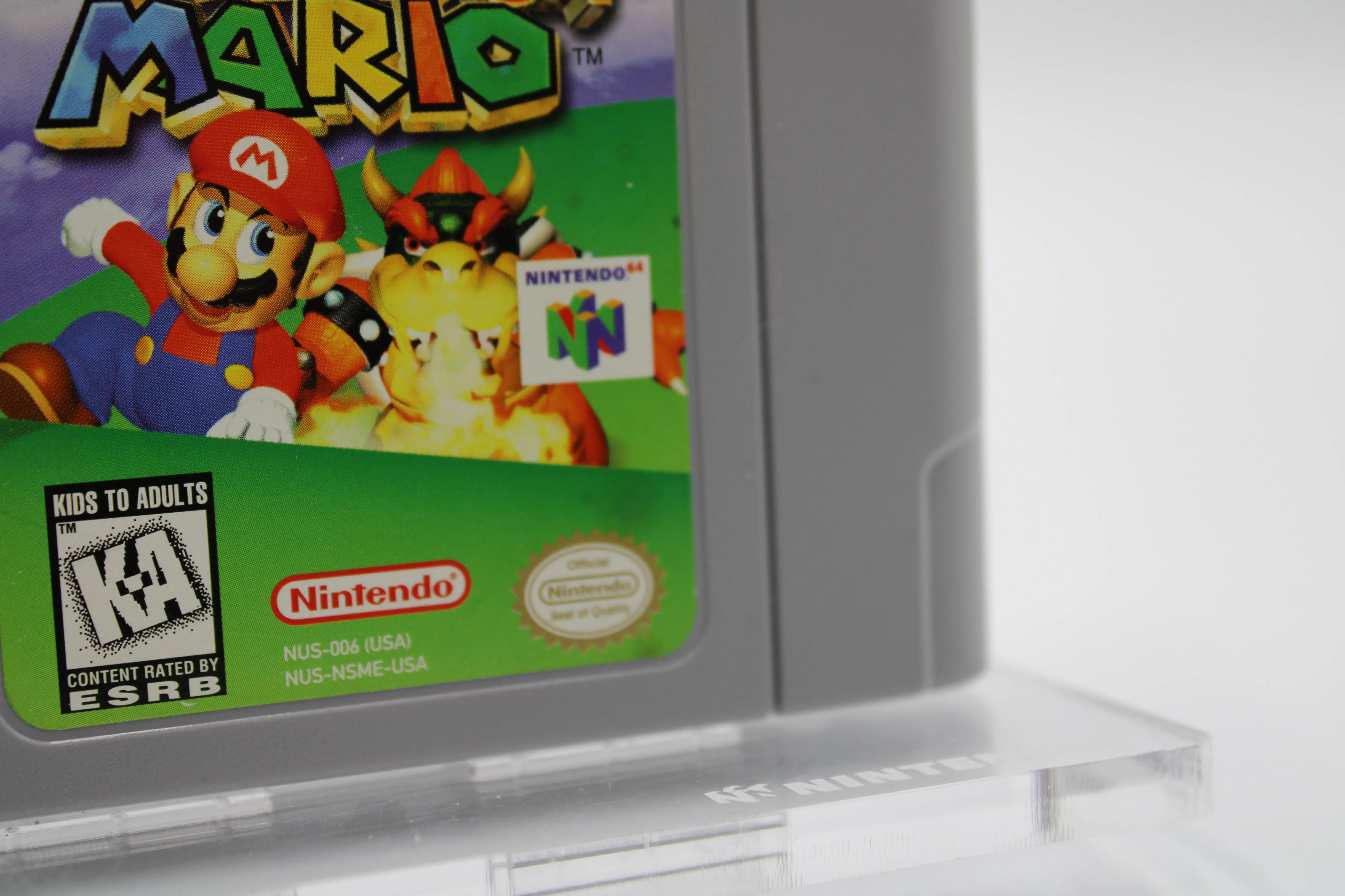 What and Where is the Nintendo Product Code on an N64 Game Cartridge?