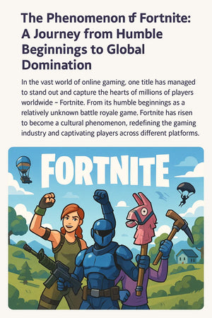 The Phenomenon of Fortnite: A Journey from Humble Beginnings to Global Domination