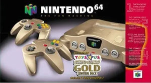 The Golden Nostalgia: Exploring Toys "R" Us Exclusive Gold N64