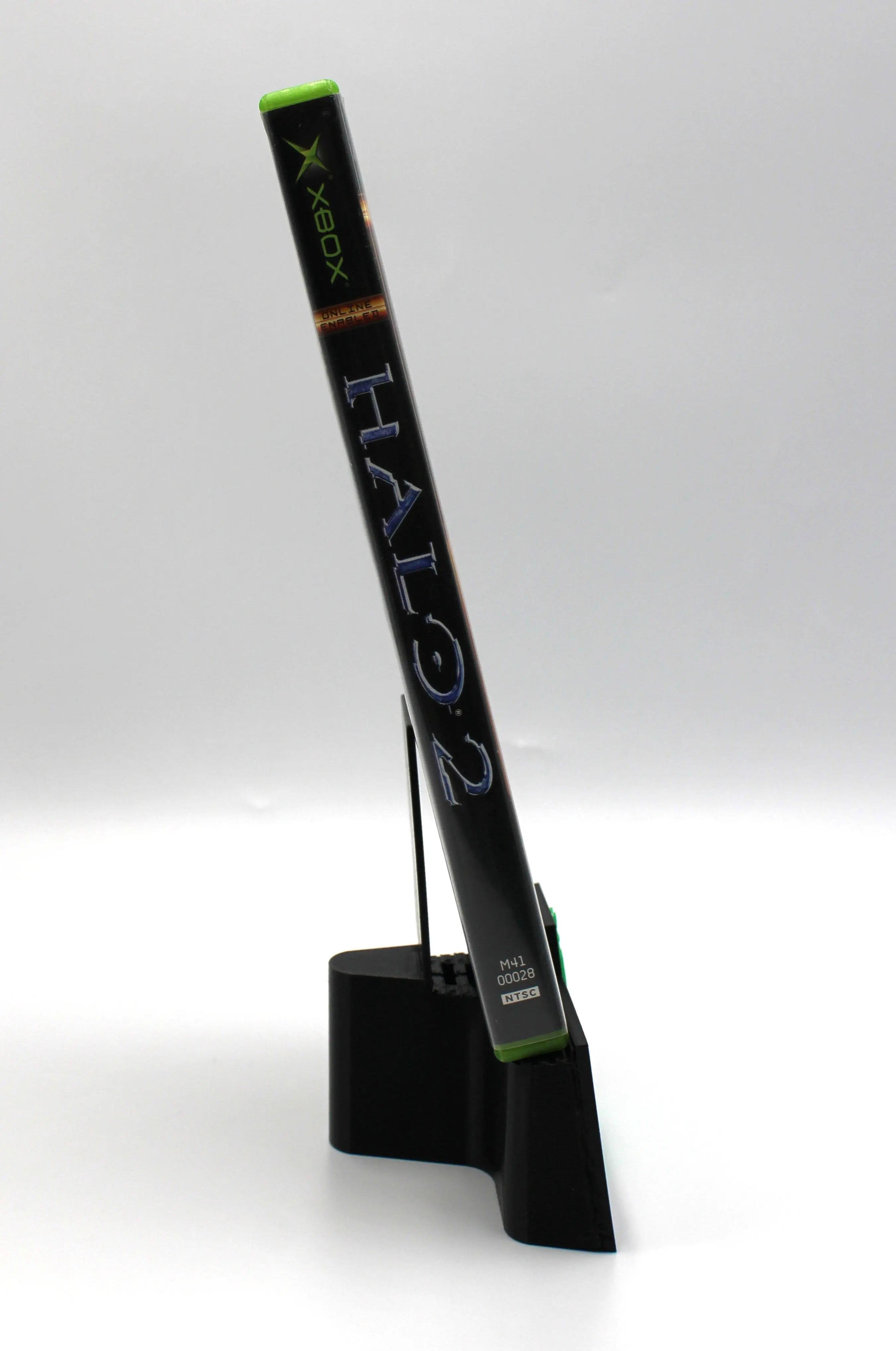 Spine view of Halo 2 for Microsoft Xbox Original NTSC-U game case, showing title text and case alignment.