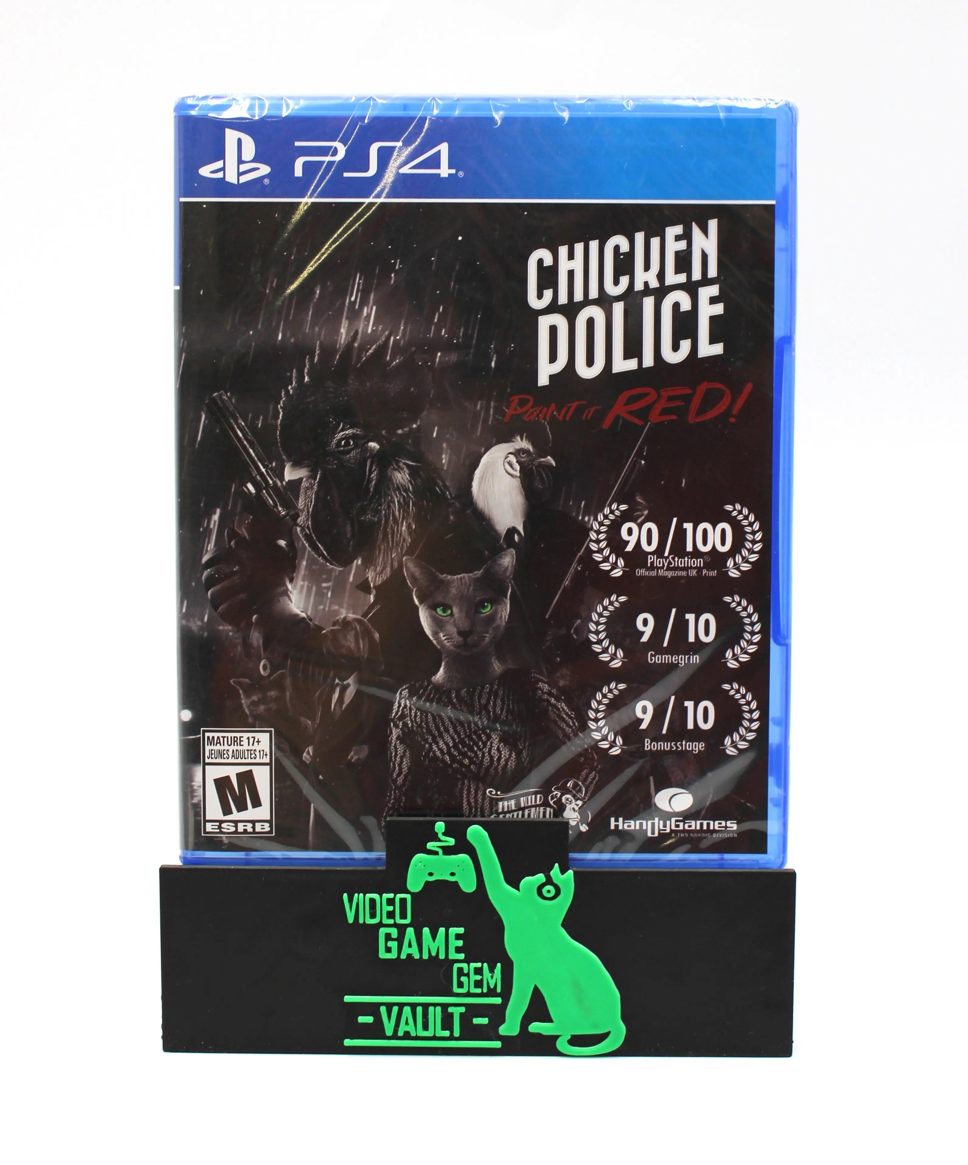 Chicken Police: Paint it Red (Sony PlayStation 4, PS4, 2021) New/Sealed!
