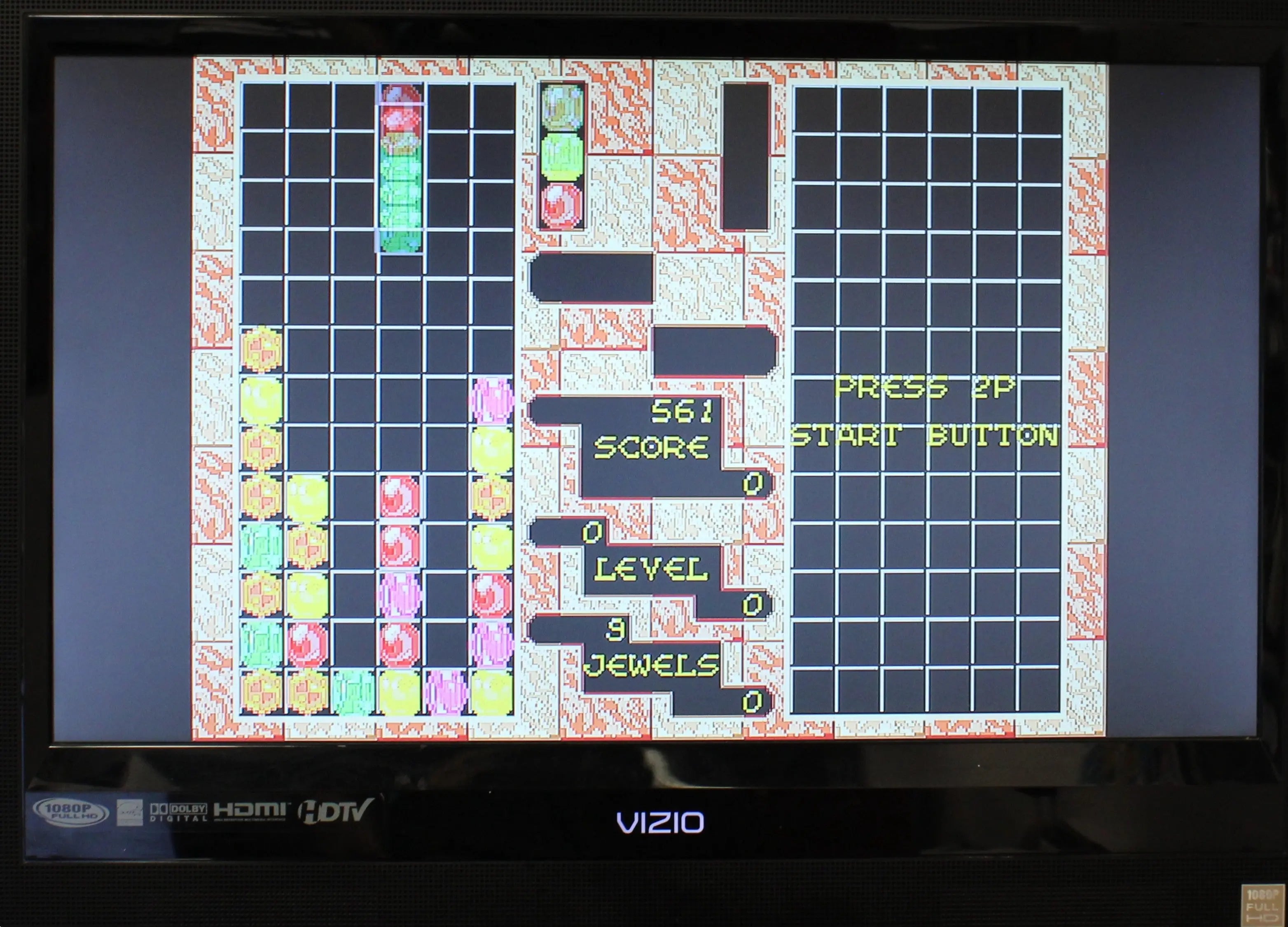 Columns - Not For Resale Variant (Sega Genesis, 1990) Authentic Game Cartridge