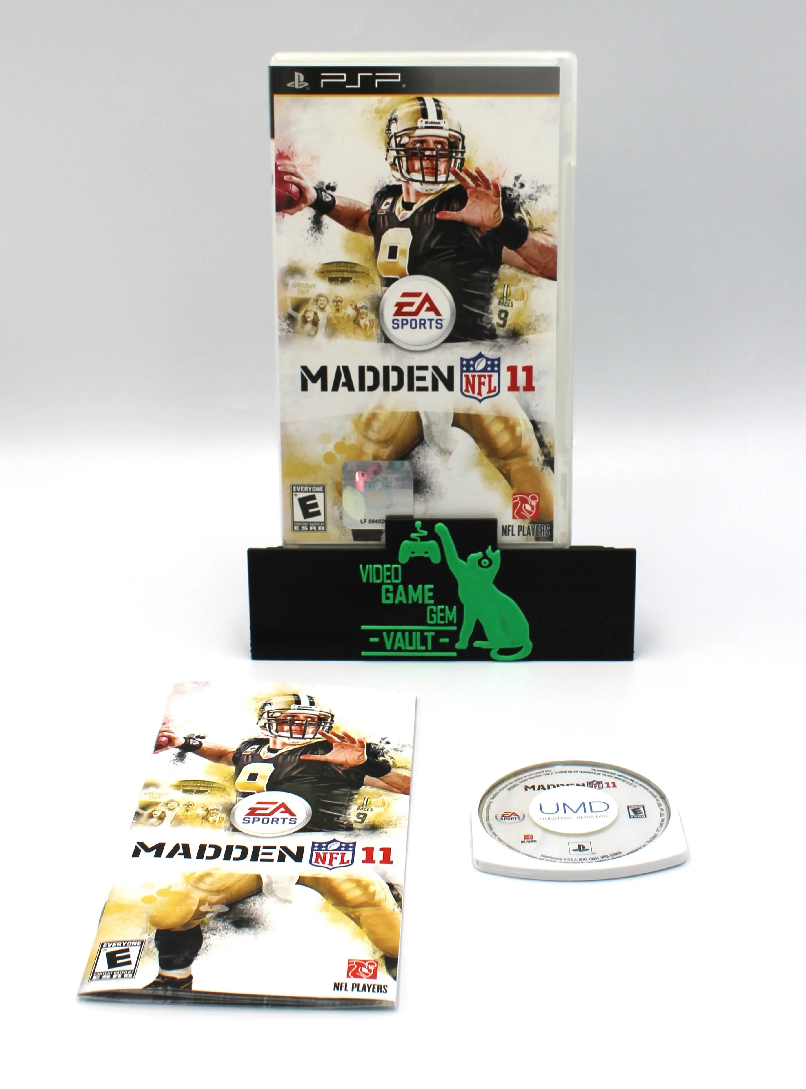 Madden NFL 11 (Sony PSP, 2010) CIB + Manual, Tested!
