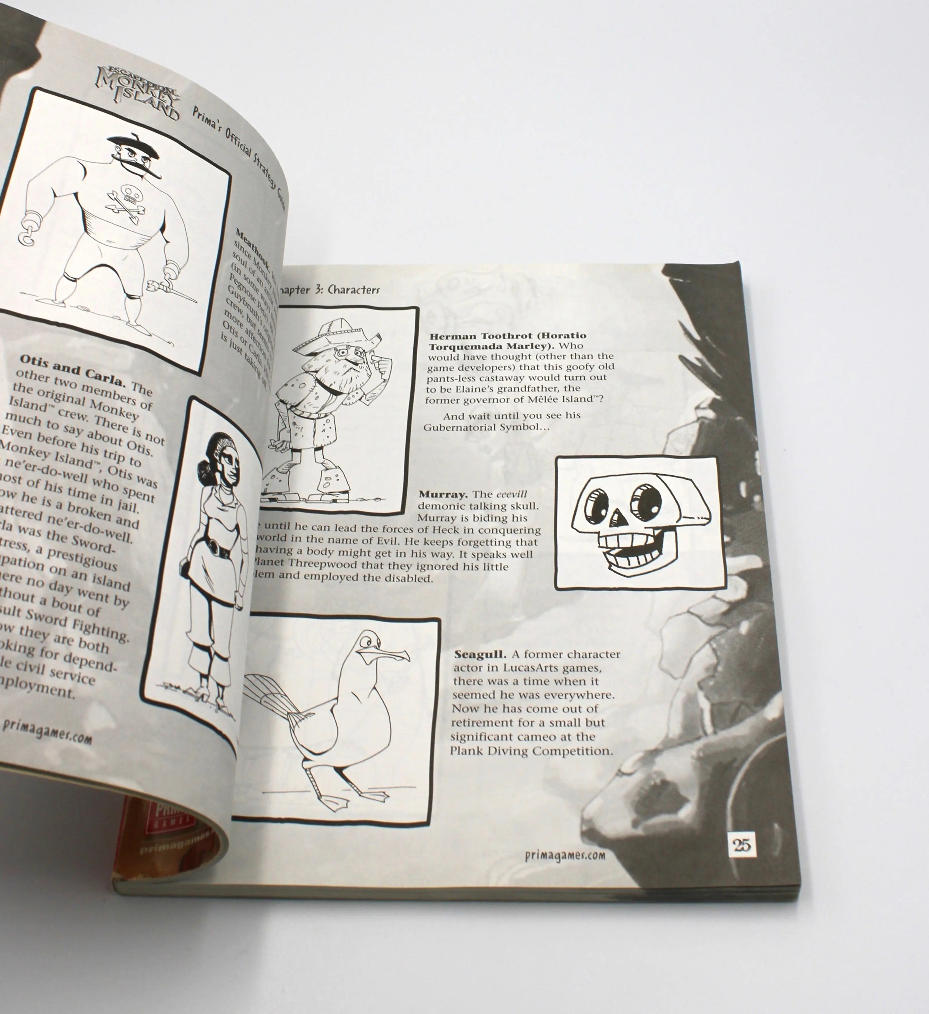 Escape From Monkey Island: Prima's Official Strategy Guide (PC, 2000) LucasArts: Prima's Official Strategy Guide 