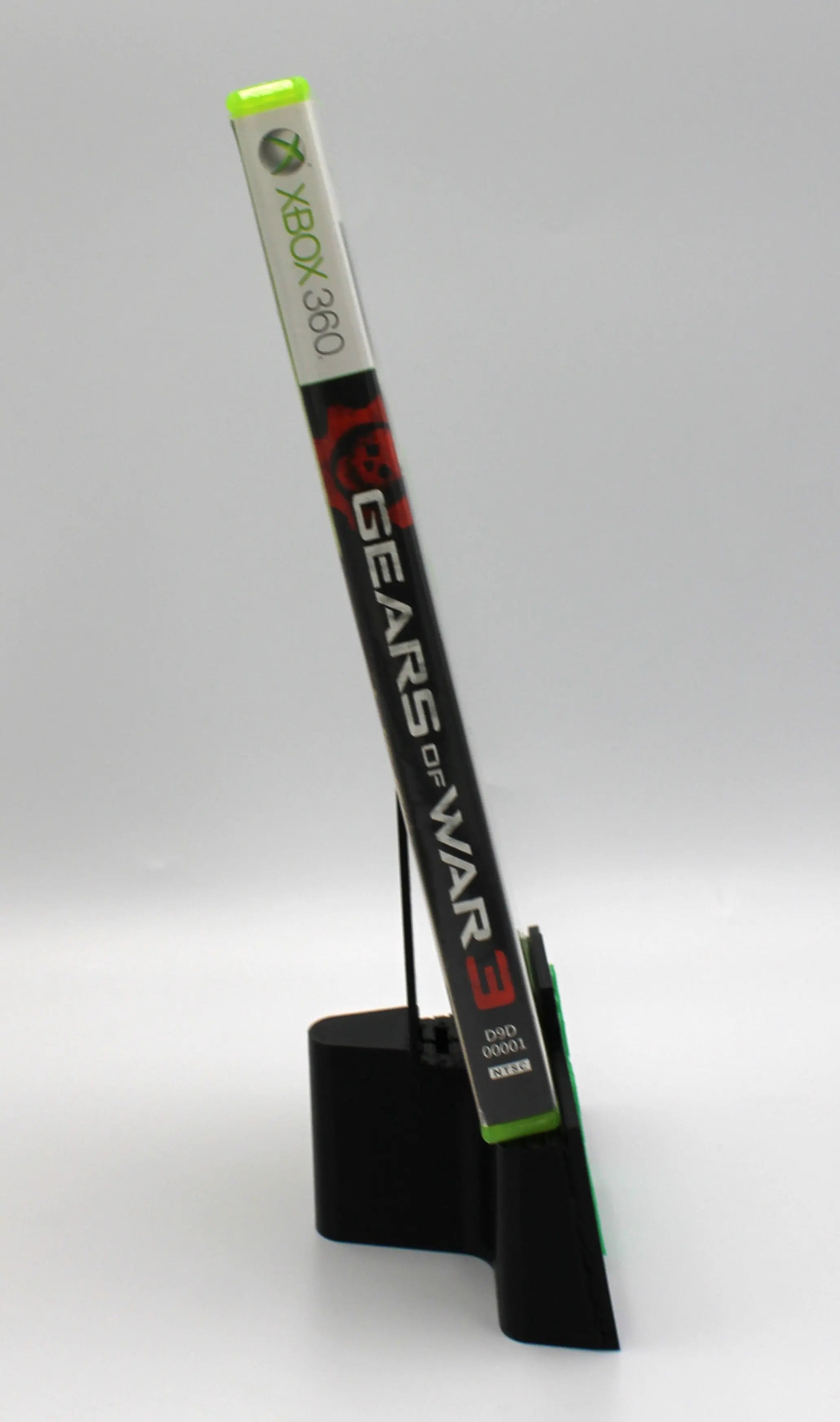 Spine view of Gears of War 3 for Microsoft Xbox 360 NTSC-U game case, showing title text and case alignment.