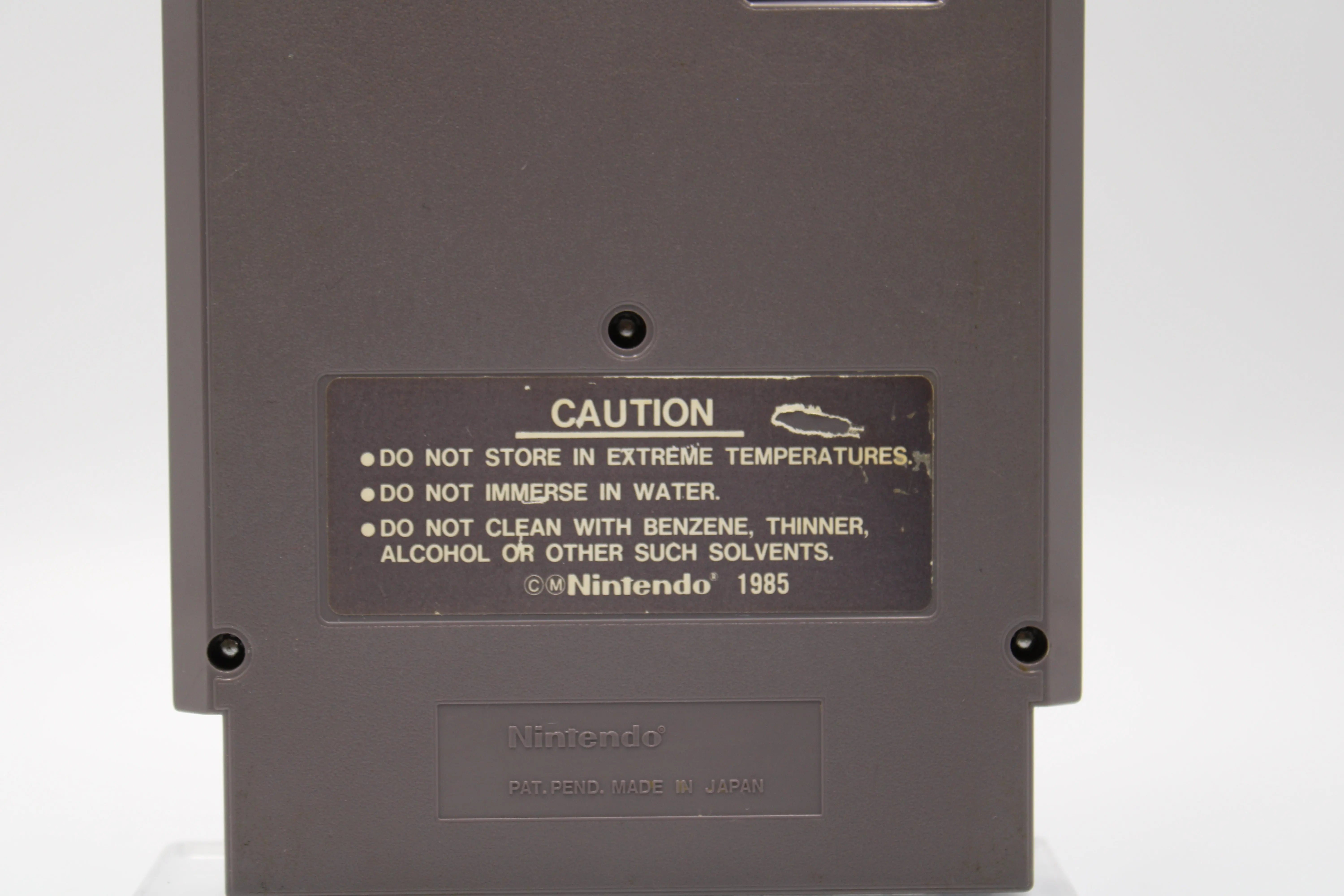 WWF WrestleMania (Nintendo NES, 1988) Game Cartridge, Cleaned & Tested!