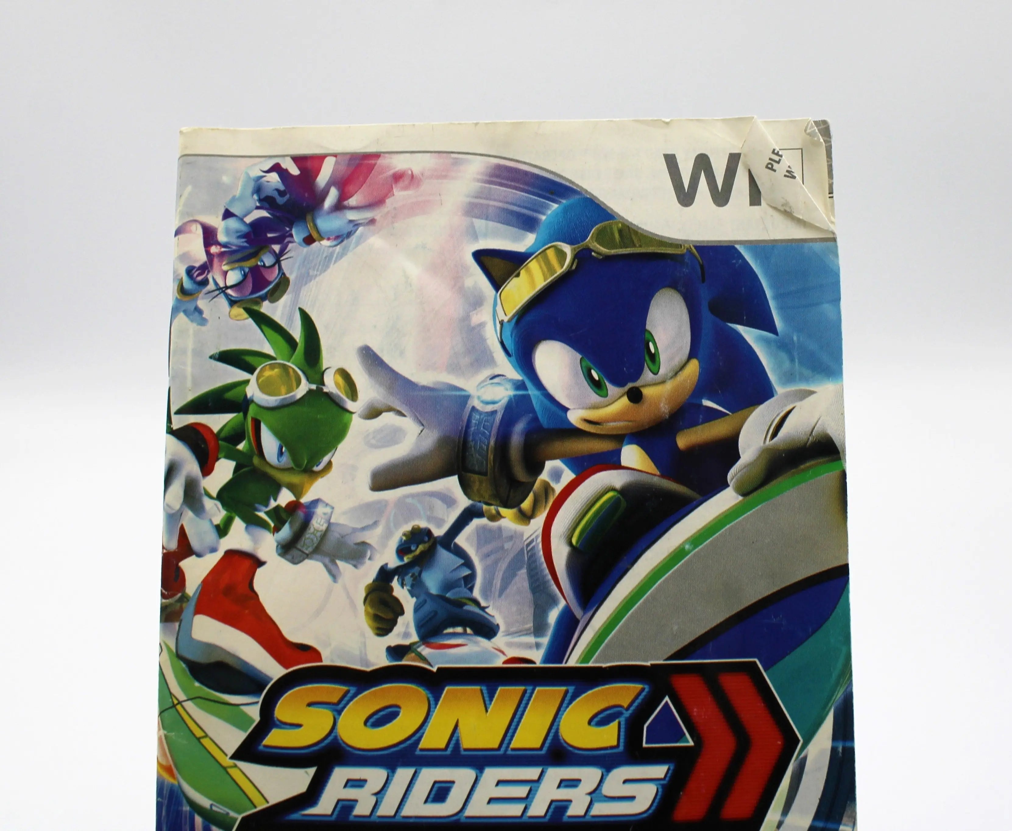 Sonic Riders: Zero Gravity (Nintendo Wii, 2008) CIB + Manual! [Wear]