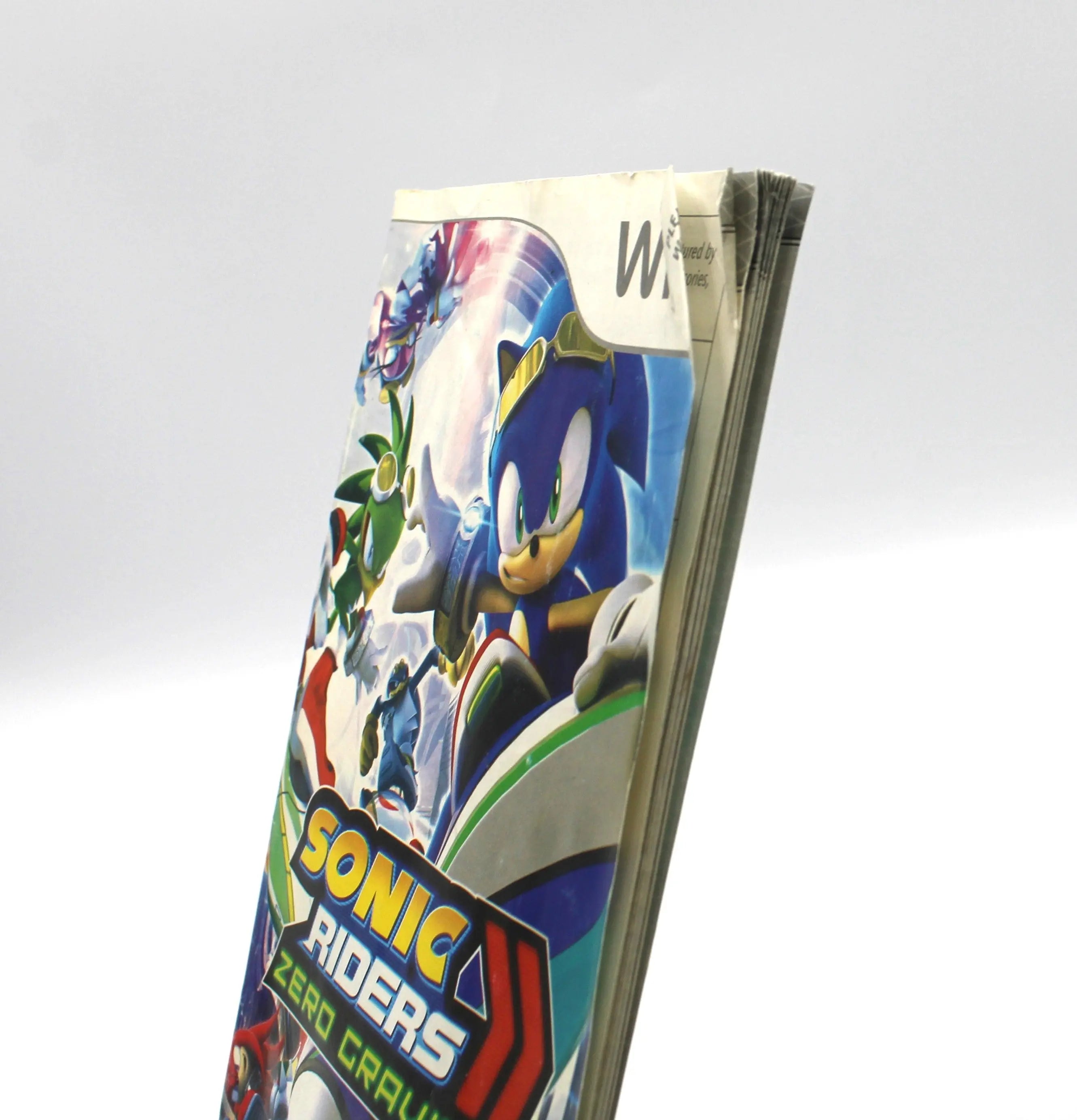 Sonic Riders: Zero Gravity (Nintendo Wii, 2008) CIB + Manual! [Wear]