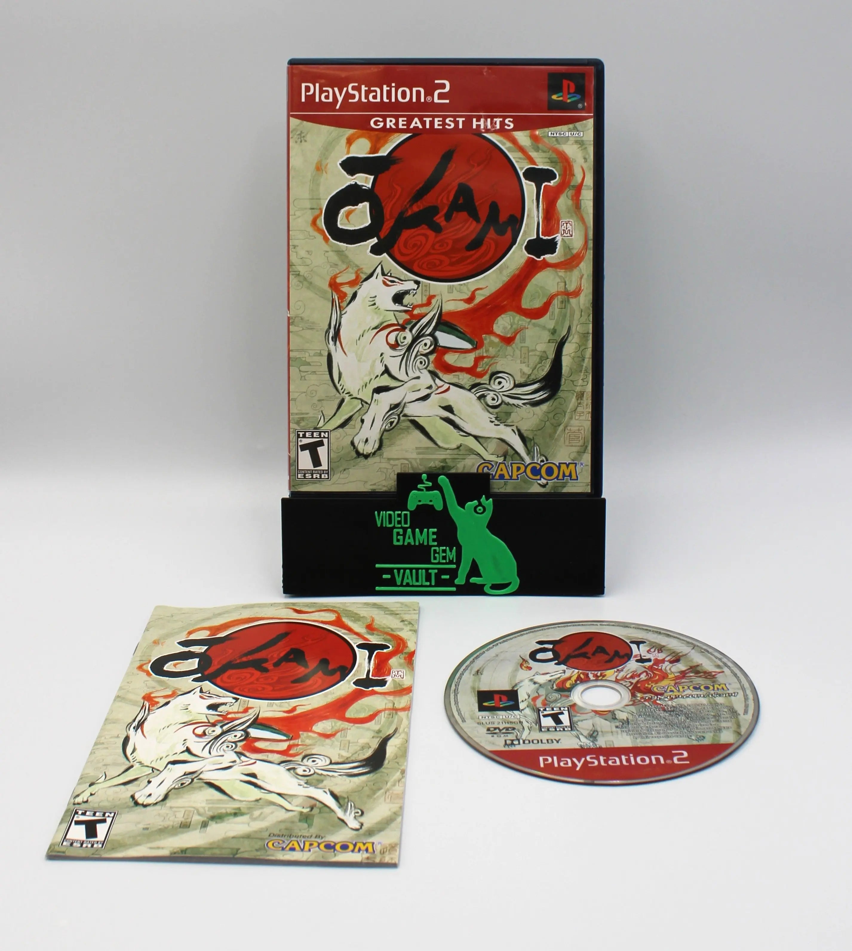 Okami (PlayStation 2, PS2, 2006) CIB + Manual [Greatest Hits