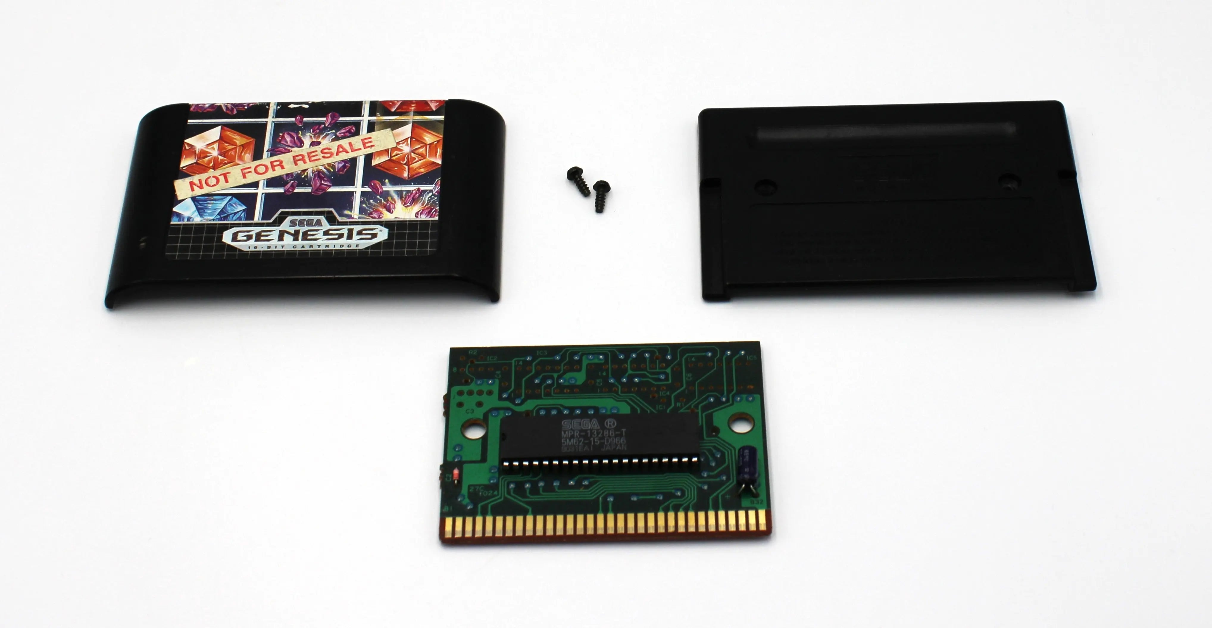 Columns - Not For Resale Variant (Sega Genesis, 1990) Authentic Game Cartridge