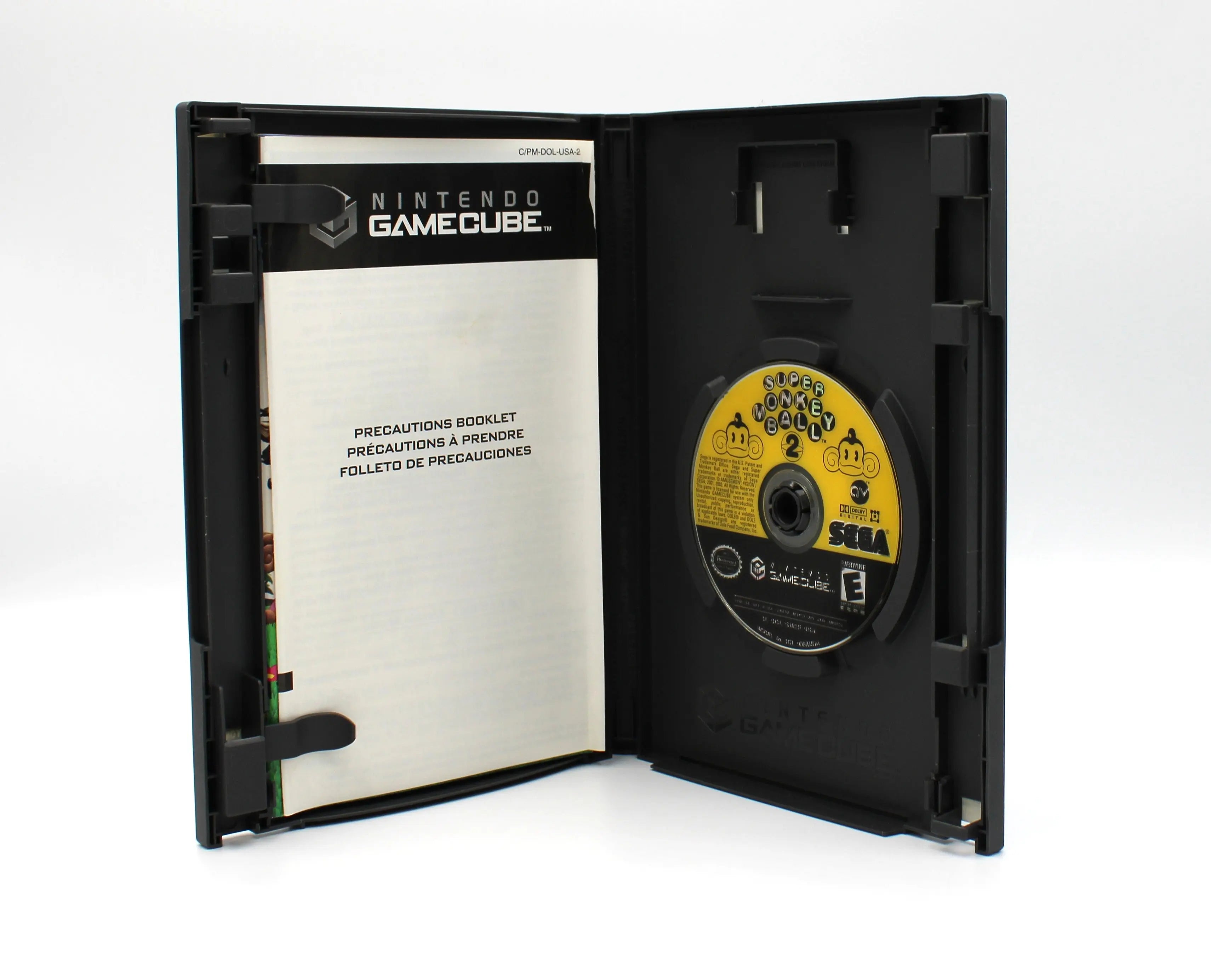 For sale is Super Monkey Ball 2 for Nintendo GameCube. CIB, Complete in Box. [Player's Choice] See picture of opened case with inserts and authentic tested game disc.