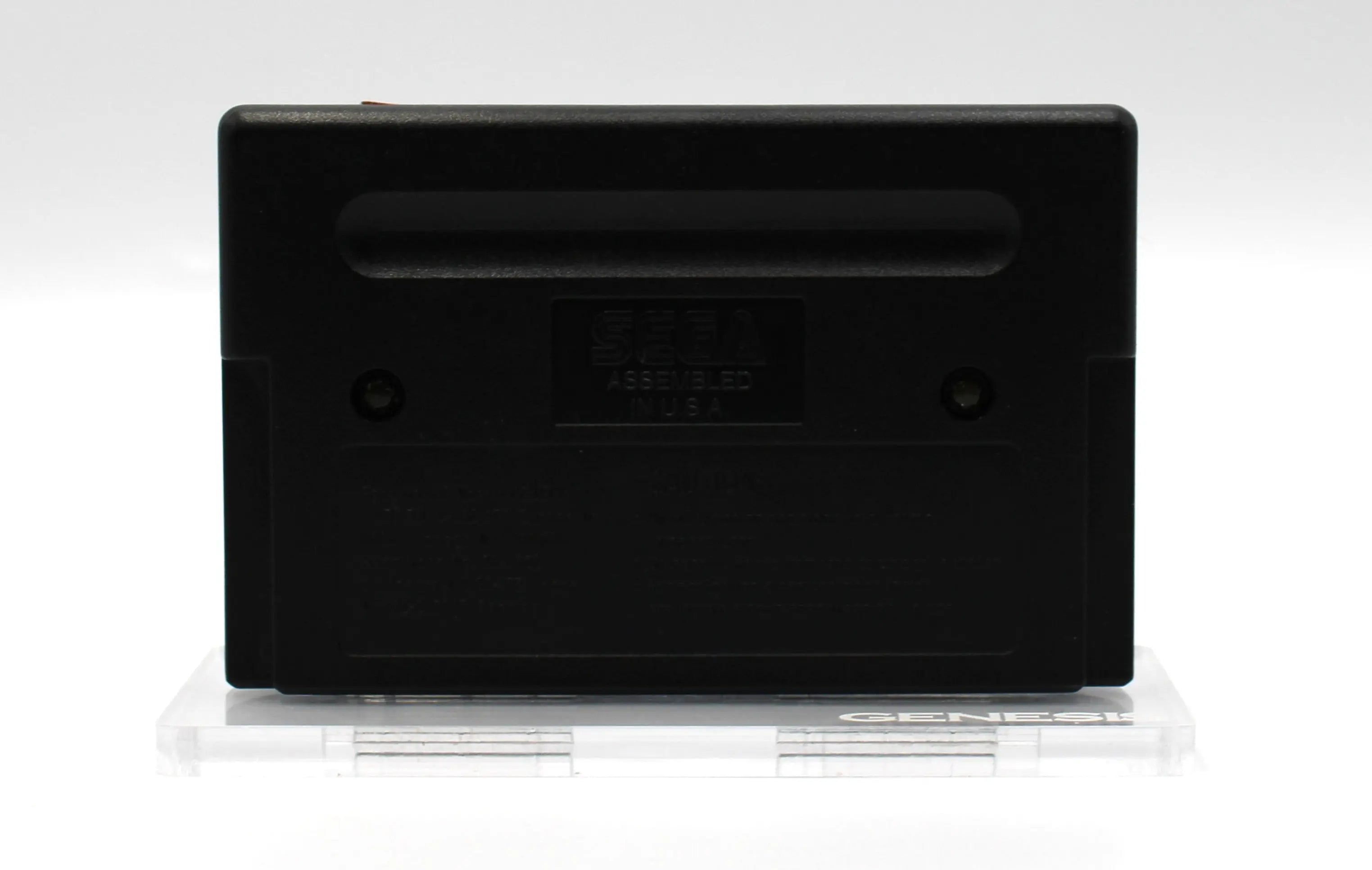 Back of cartridge view of cartridge for The Ooze for Sega Genesis. 1995. NTSC-U Authentic Video Game Cartridge See picture of authentic cartridge back.