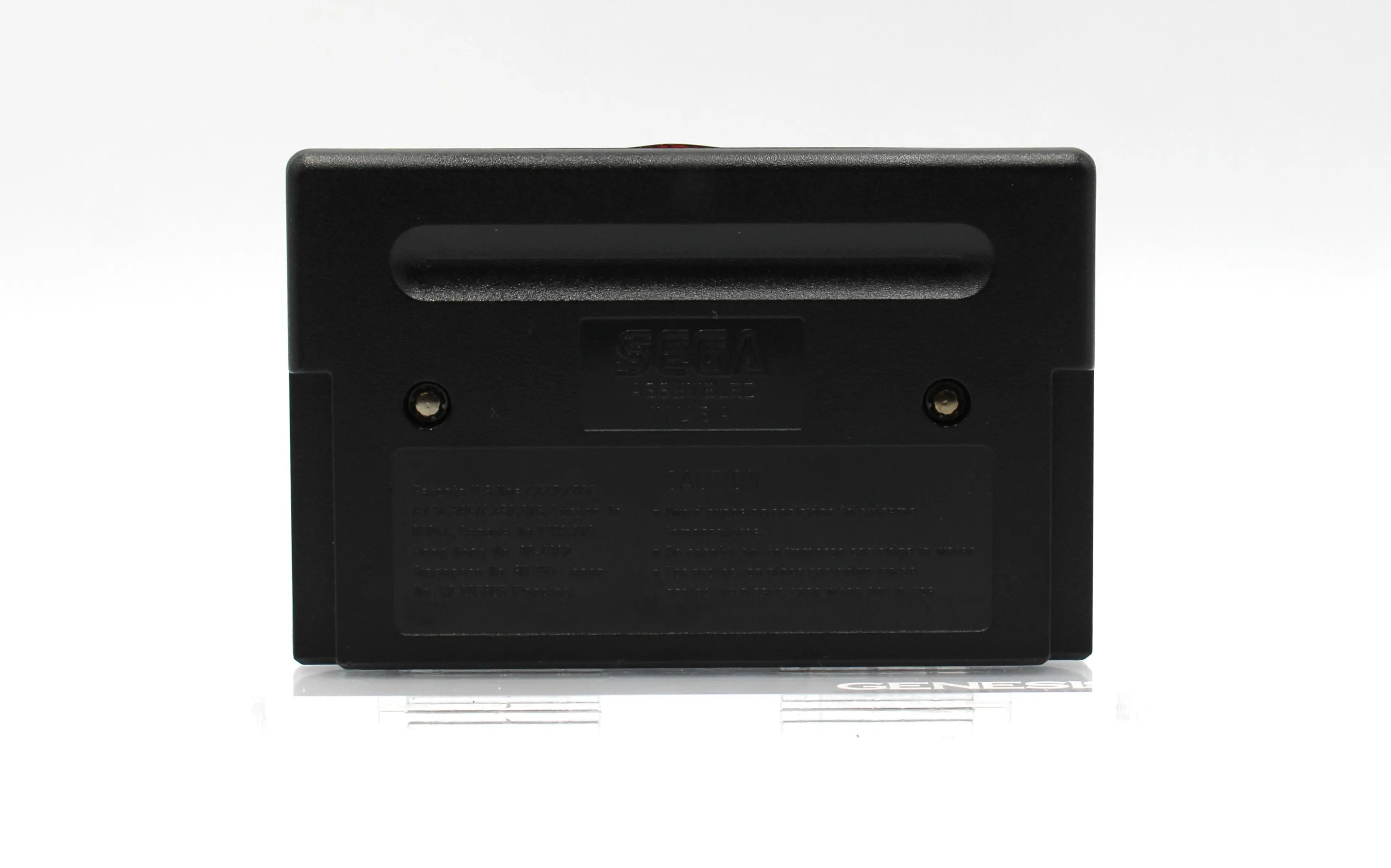 For sale online at video gamegemvailt.com is a refurbished copy of X-Men on Sega Genesis with case, artwork, and manual. see back of cartridge.