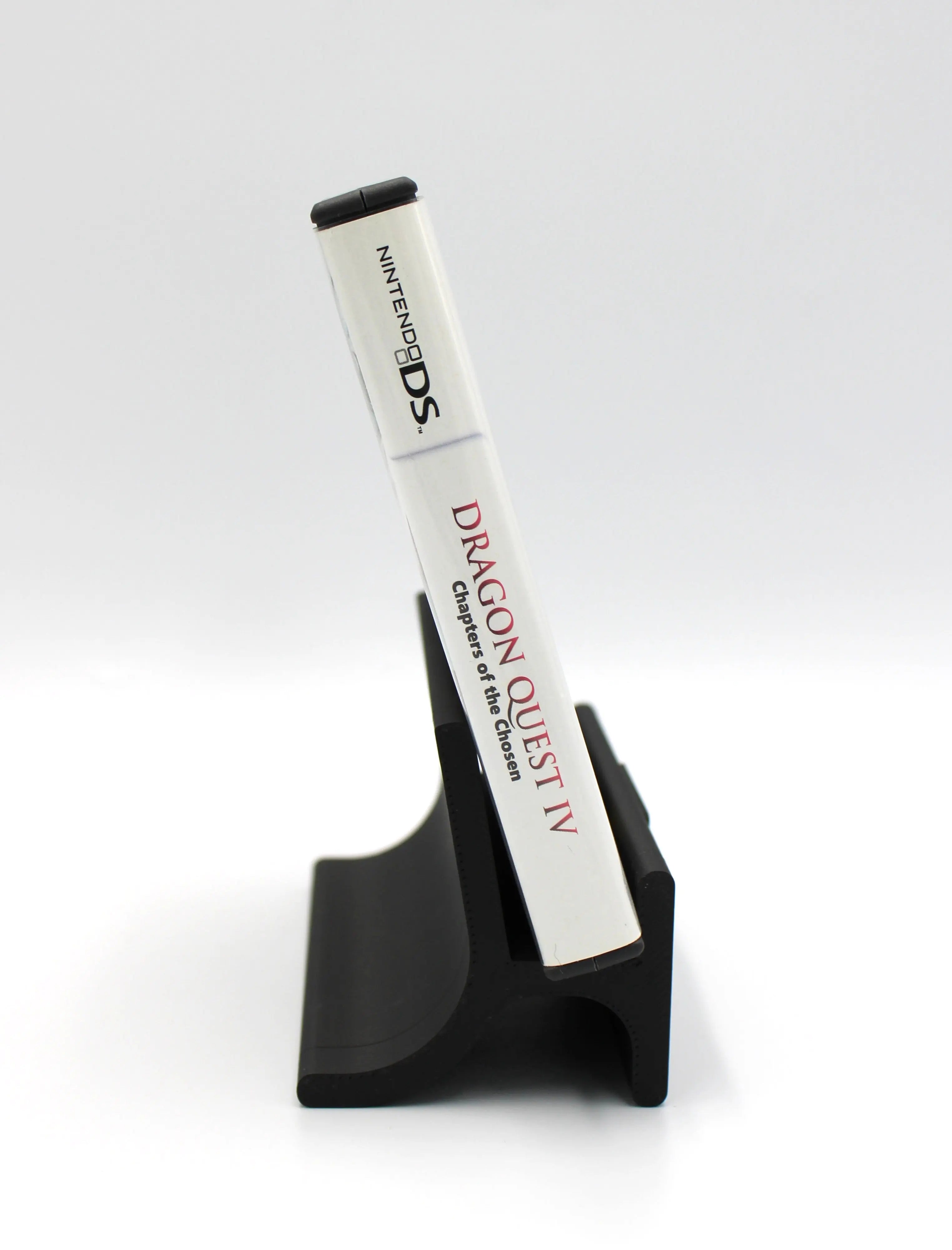Spine of Dragon Quest IV: Chapters of the Chosen for Nintendo DS – NTSC‑U CIB with Inserts (2008), displaying the title text and Nintendo DS logo.