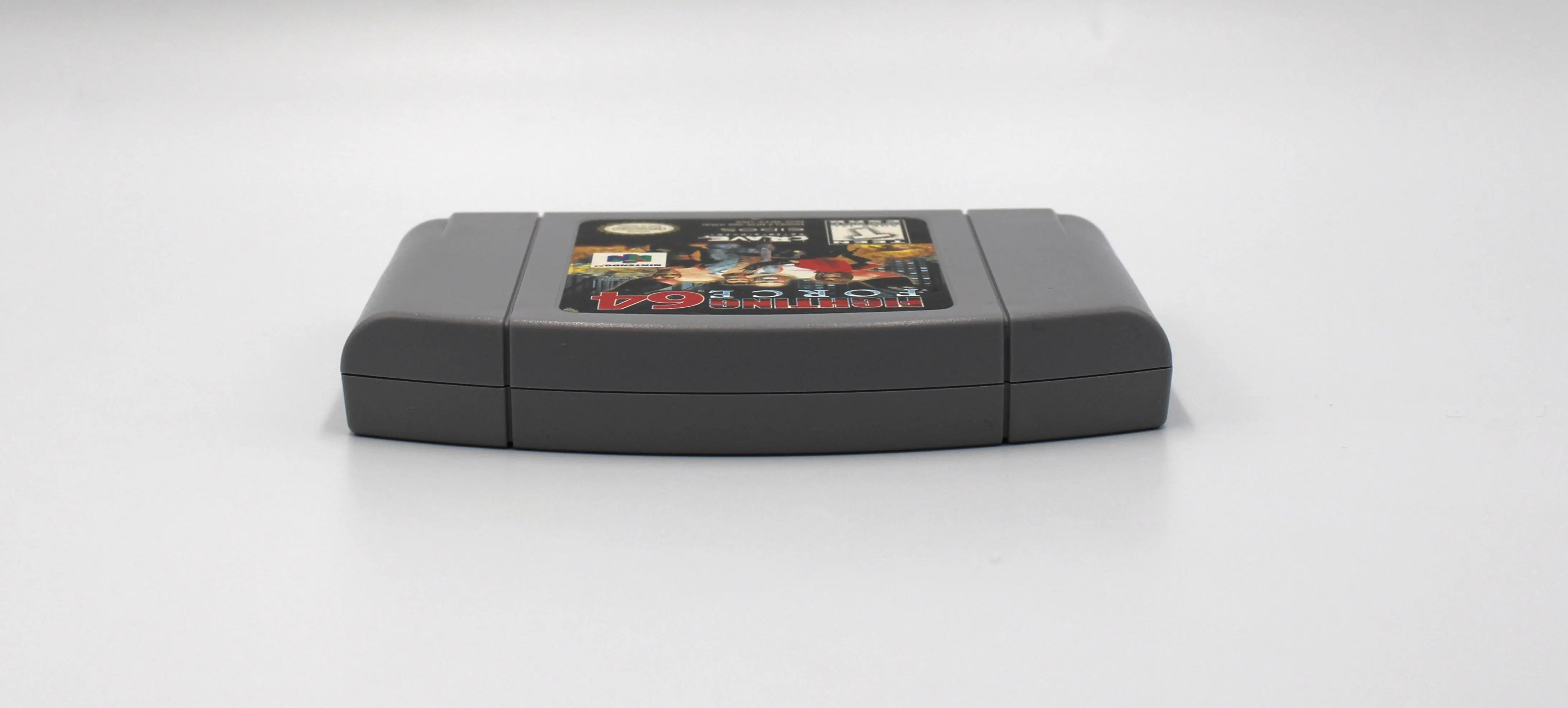 Top of Cartridge view of NTSC-U copy of Fighting Force 64 for Nintendo 64, N64. (1999) See picture of top of cartridge and condition.