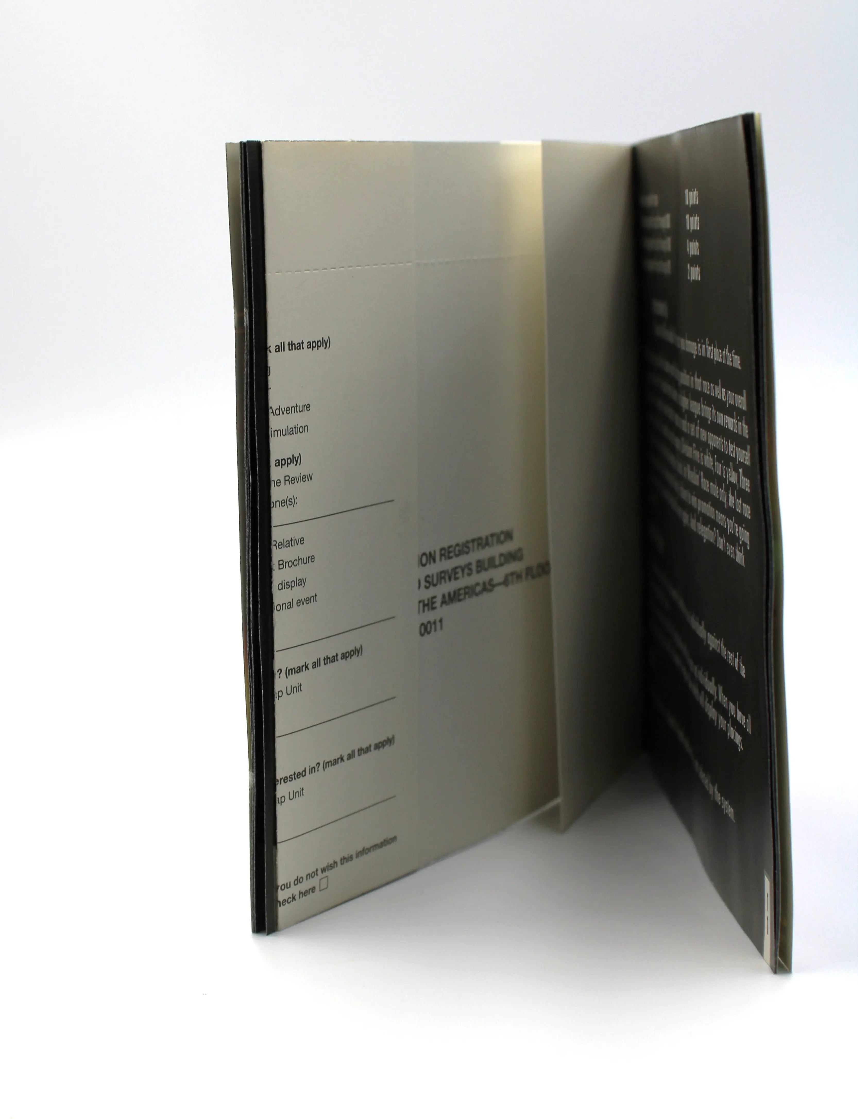 Up close view of front manual registration card for Destruction Derby Greatest Hits Variant for Sony PlayStation 1. See picture of registration card attached to front manual.