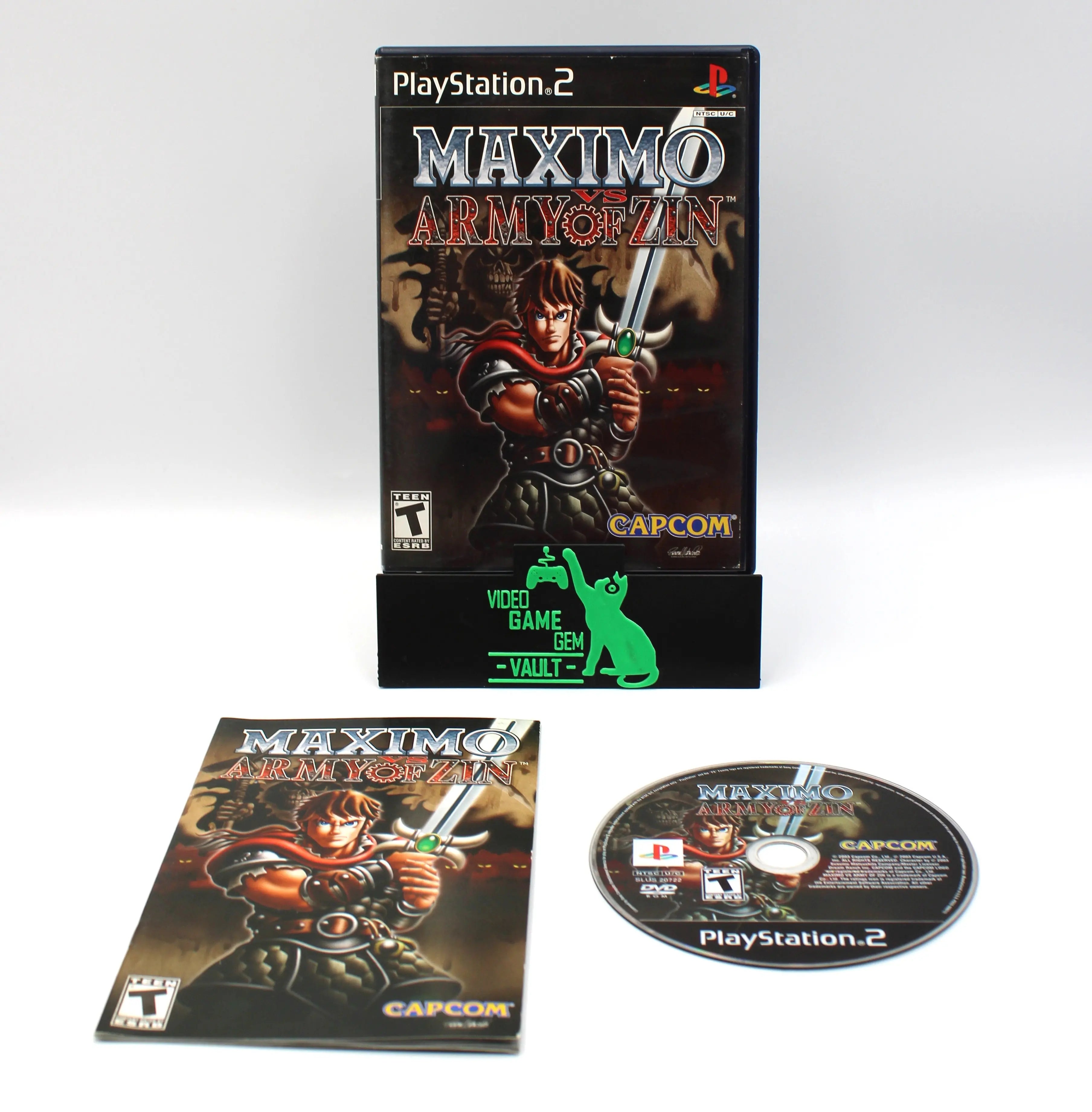 Maximo vs The Army of Zin (Sony PlayStation 2, PS2, 2004) CIB + Manual!