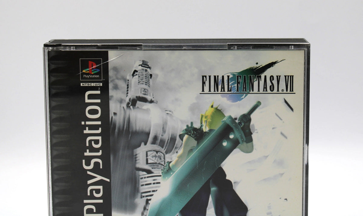 Final Fantasy VII 7 Misprint (PlayStation 1, PS1, 1997) CIB + 