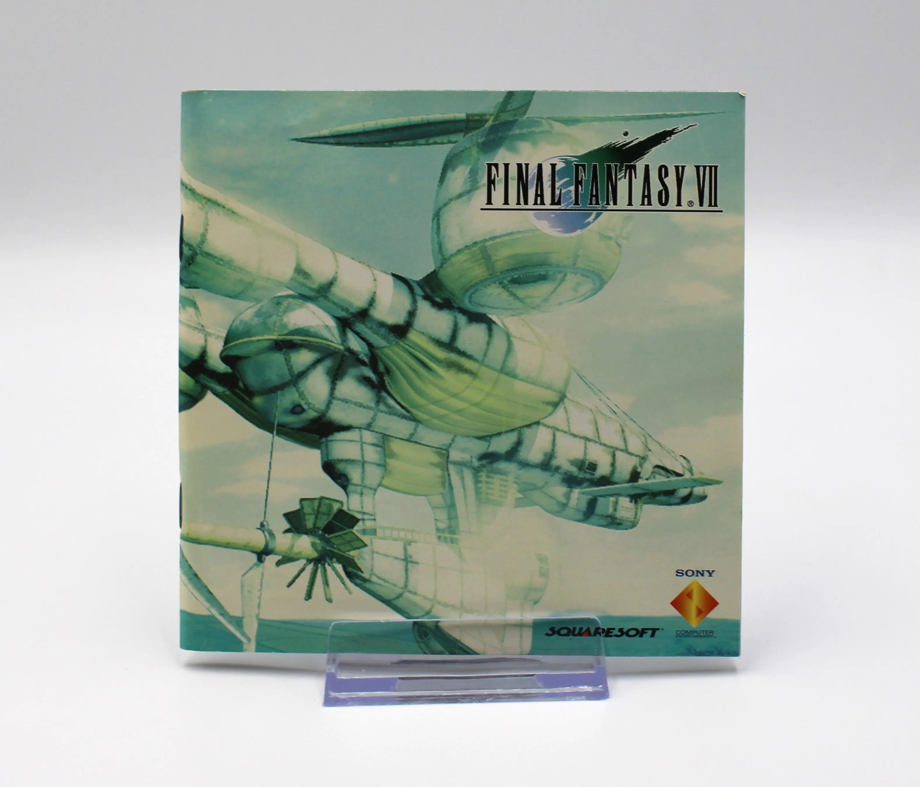 For sale is Final Fantasy VII Misprint Variant on Sony PlayStation 1, PS1. CIB black label. See picture of front of OEM manual booklet.