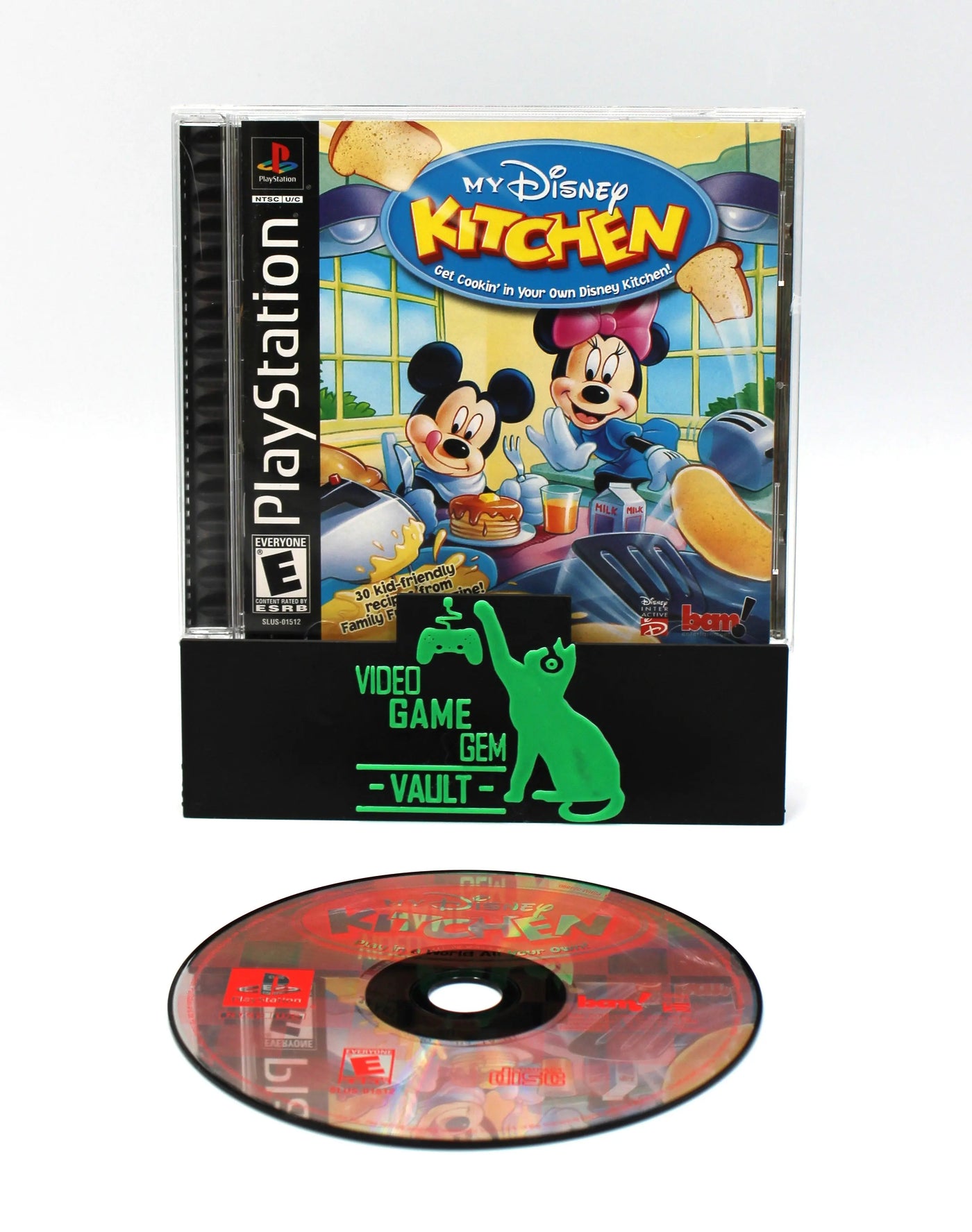 My Disney Kitchen (Sony PlayStation 1, PS1, 2002) CIB, Complete
