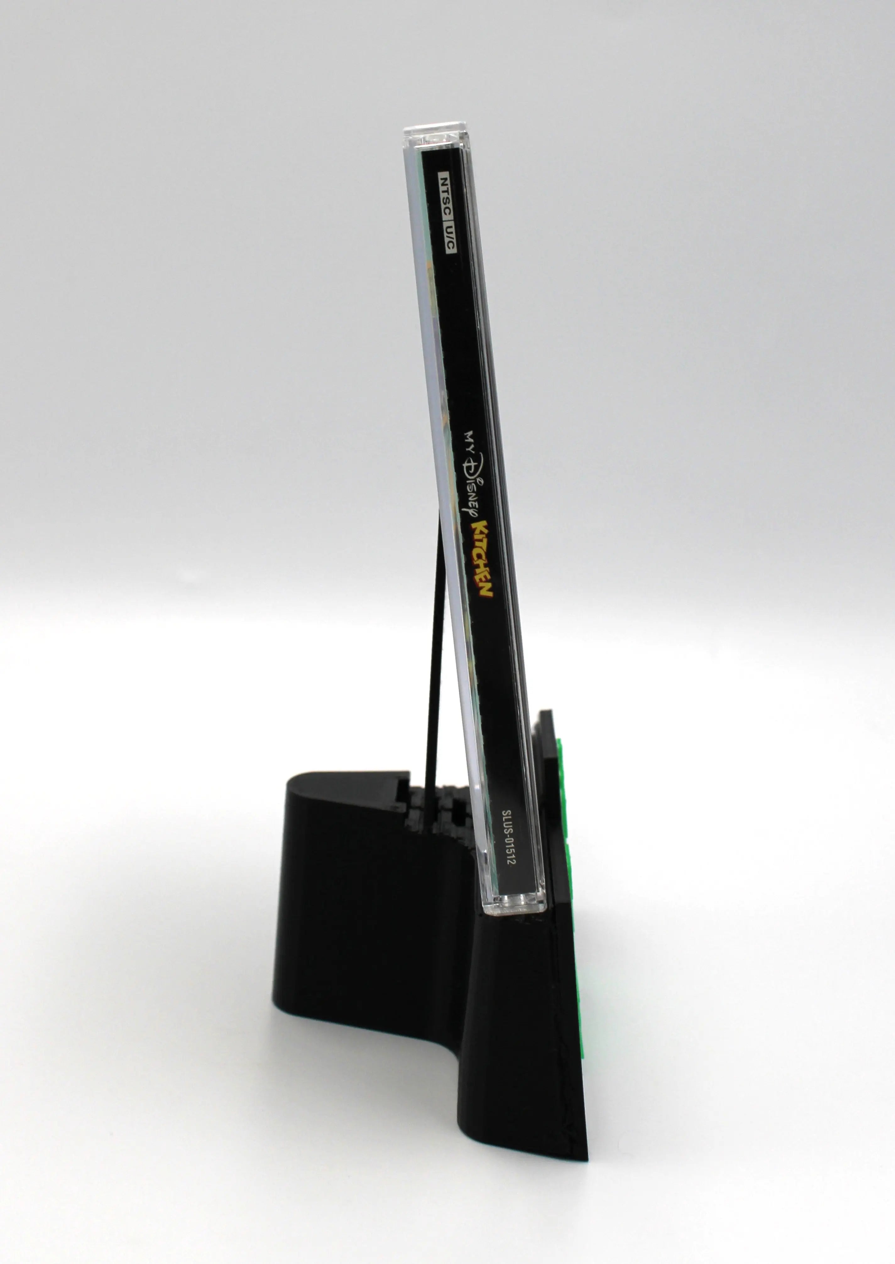 Opening spine image of My Disney Kitchen for Sony PlayStation 1 PS1 (2002), showing opposite spine side for collector detail.