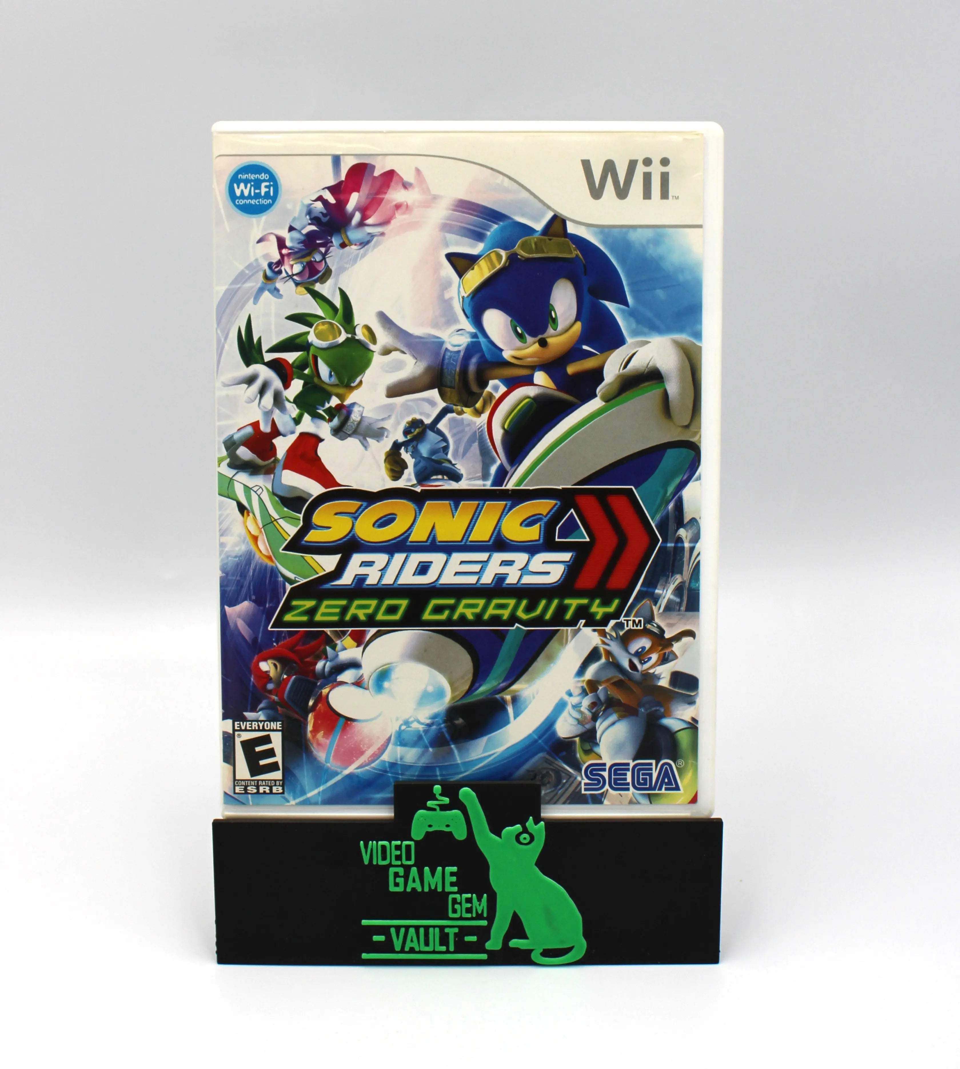 Sonic Riders: Zero Gravity (Nintendo Wii, 2008) CIB + Manual! [Wear]